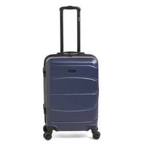 DUKAP Blue 24in Sense Hardside Upright Spinner With Gel Handles